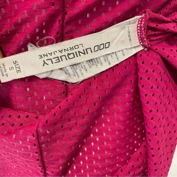 Lorna Jane Womens Tank Top Red Sleeveless size S - Picture 5 of 6